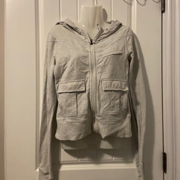 lululemon athletica Jackets & Blazers - Lululemon Gray Zip Up Jacket